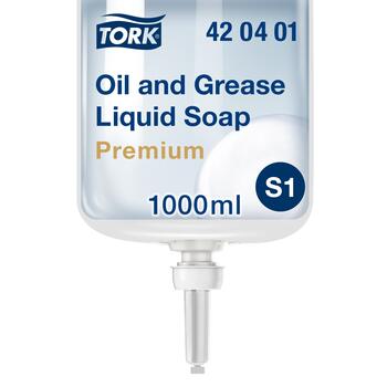 Šķidrās ziepes TORK Premium Hand Industrial S1, 1 L (400-00238)
