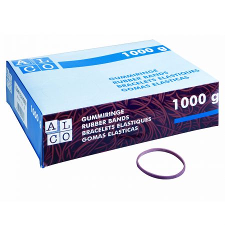 Gumijas naudas iesaiņošanai ALCO, D50mm, 1000gr, sarkanas (200-05029)