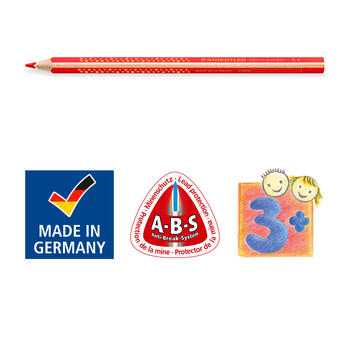 Krāsainie zīmuļi STAEDTLER Noris Jumbo, 12 gab. (200-14619)