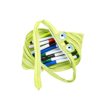 Penālis ZIPIT Wildlings Jumbo Pouch, ZTMJ-WD-ALI, zaļā krāsā (550-04964)