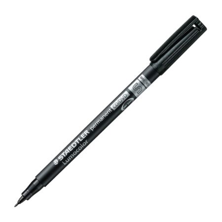 Noturīgais marķieris CD/DVD diskiem STAEDTLER LUMOCOLOR 310, 0.4mm, melns (200-01487)