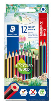 Krāsainie zīmuļi STAEDTLER Noris Color, 12 gab. (200-14609)