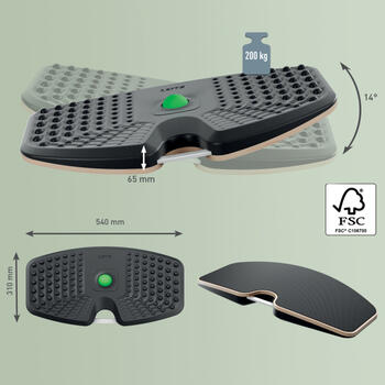 Leitz Ergo Active līdzsvara platforma (250-08973)