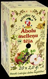 Ābolu-melleņu tēja RŪĶĪŠU TĒJA, 20 maisiņi paciņā x 2g (450-05378)