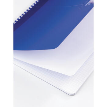 Klade ar spirāli OXFORD MY COLOURS NOTEBOOK A4 formāts, 90 lapas, rūtinu (100-00575)
