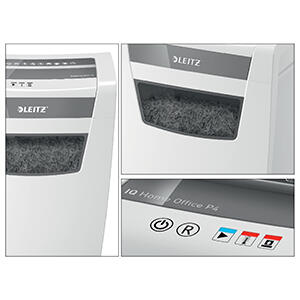Dokumentu smalcinātājs LEITZ IQ Home Office, P4, 23L, 4x28mm, 10 lapas (250-07437)