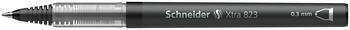 Pildspalva rollers SCHNEIDER XTRA 823 0.3mm, melna (200-07786)