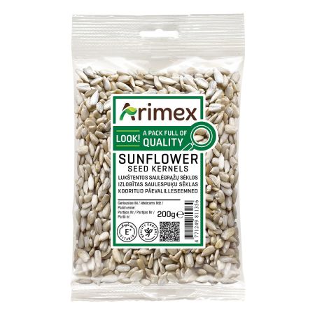 Saulespuķu sēklas tīrītas ARIMEX, 200g (450-08686)