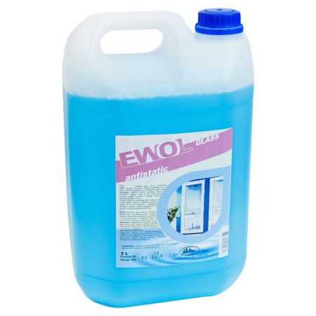 Stiklu tīrīšanas līdzeklis EWOL Glass ar amonjaku, 5 L (400-00970)