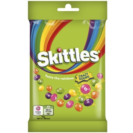 Skittles Crazy Sours 95g (450-25828)
