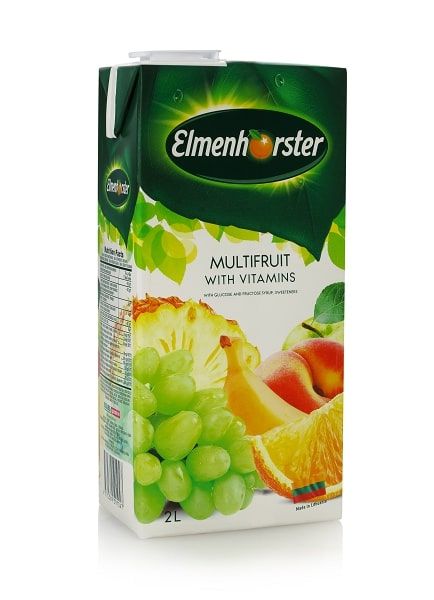 Sulas dzēriens ELMENHORSTER Multivitamīnu 20%, 2 l (450-13744)