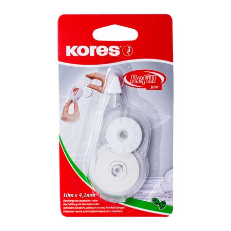Korekcijas rollera maināmā kasete KORES REFILL 4.2mm x 10m (200-08266)