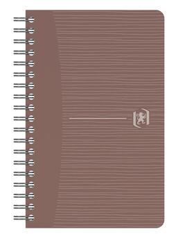Piezīmju grāmatiņa ar spirāli OXFORD, 9x14 cm, 90 lapas, 90 gsm, rūtiņu (100-10165)