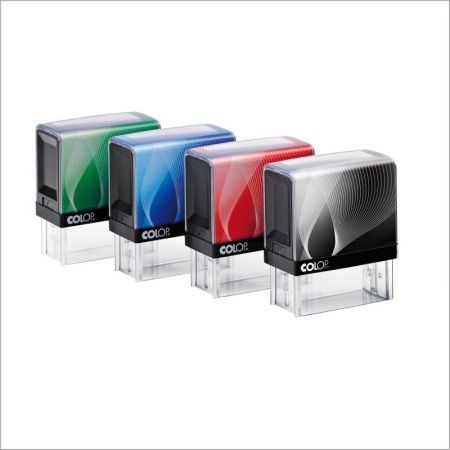 Zīmogs COLOP Printer 10 INNOVATION, caursp. korpuss, zils spilventiņš (650-02288)