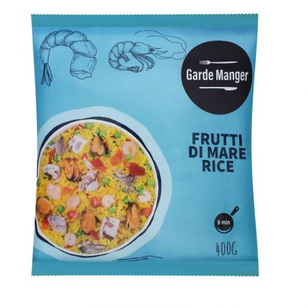 Rīsi ar jūras veltēm  Frutti Di Mare GARDE MANGER, 400g (450-14847)