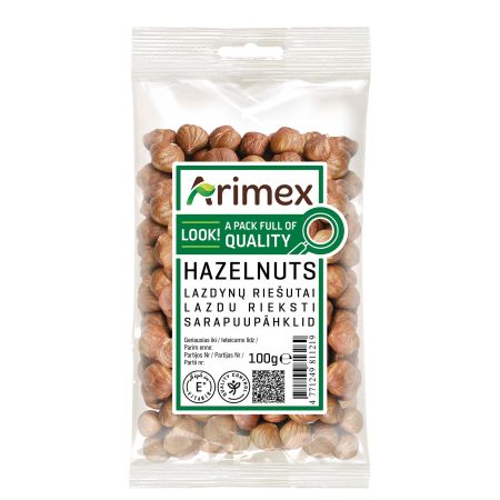 Lazdu rieksti ARIMEX, 100g (450-10150)