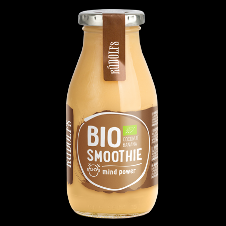 Smūtijs RŪDOLFS BIO kokosa, banānu "Intelektam", 260ml (DEP) (450-27348)