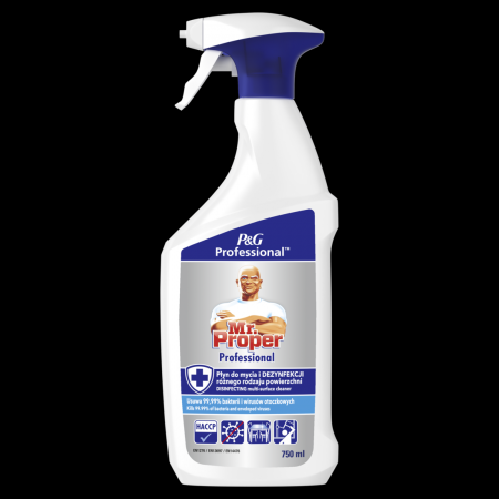 Mr. PROPER Professional līdzeklis dažādu virsmu dezinficēšanai un tīrīšanai, 750ml (400-08870)
