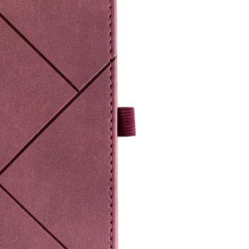 Plānotājs FASHION SPECIAL EDITION 2027, PU, A5, diena, ķiršu krāsa (Latviešu valodā) (100-08061)