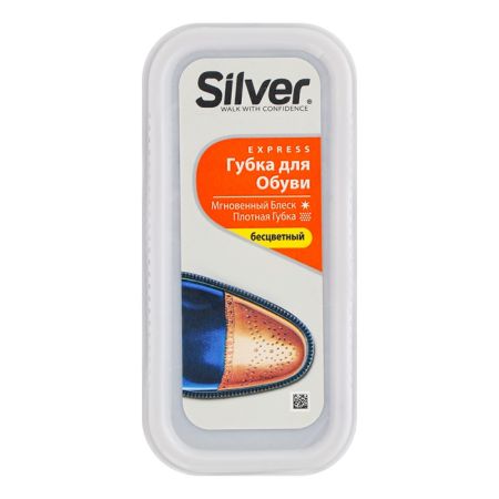 Apavu švammīte SILVER Shoe Shine, bezkrāsaina (450-23492)