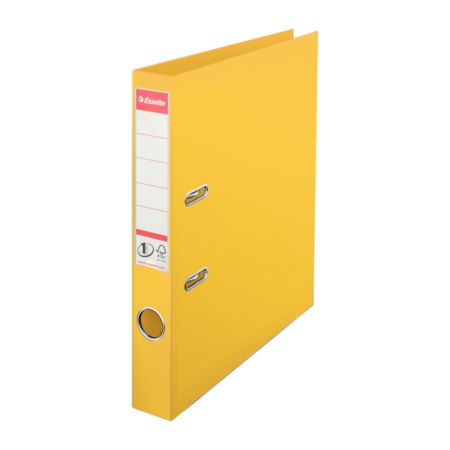 Mape-reģistrs ESSELTE No1 Power PP A4 formāts, 50mm, dzeltena (150-00137)