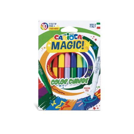 Flomasteri CARIOCA Magic Color Change 10 gab./iepak. (200-12885)