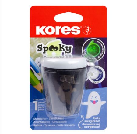 Zīmuļu asinātājs KORES Spooky, ar konteineru (200-14450)