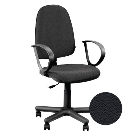 Krēsls NOWY STYL JUPITER GTP V-14, melnas ādas imitācija (350-00146)