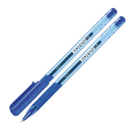 Lodīšu pildspalva KORES SUPER SLIDE K2 F 0.7mm zila (200-07744)