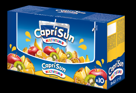 Sulas dzēriens CAPRI-SUN Multi Vitamin Fruit, 10x0.2l (450-23261)