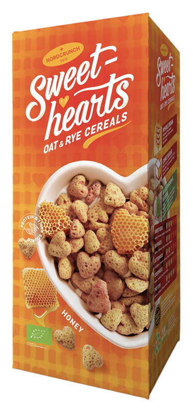 Sweethearts rudzu un auzu bumbiņas ar medu un kanēli,  150g (450-27102)