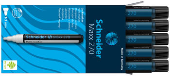 Noturīgais marķieris SCHNEIDER PAINT MARKER Maxx 270, 1-3mm, konisks, melns (200-04981)