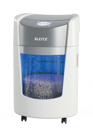 Papīra smalcinātājs Leitz IQ OptiMax Small Office 350, P5, 22L, balts (250-08949)
