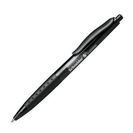 Lodīšu pildspalva SCHNEIDER SUPRIMO 1.0mm melna tinte (200-06654)