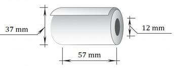 Kases lente TECHNOINFORM ar izmēru 57mmx15mx37mm termo, 10 gab/iepakojumā (100-08046)