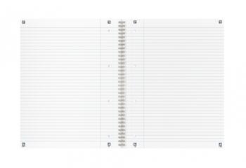 Piezīmju grāmatiņa ar spirāli OXFORD ORIGINS, A4+, 70 lapas, 90 gsm, līniju (100-10167)