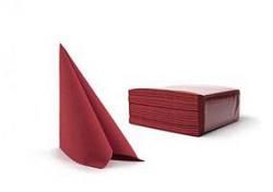 Salvetes CHIC Airlaid, 40x40 cm, bordo, 225, 50 gab. (400-08247)