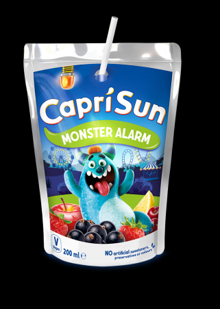 Sulas dzēriens CAPRI-SUN Monster Alarm Fruit, 0.2l (450-23274)