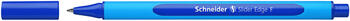 Lodīšu pildspalva SCHNEIDER SLIDER EDGE 0.5 mm, zils korpuss, zila tinte (200-05205)