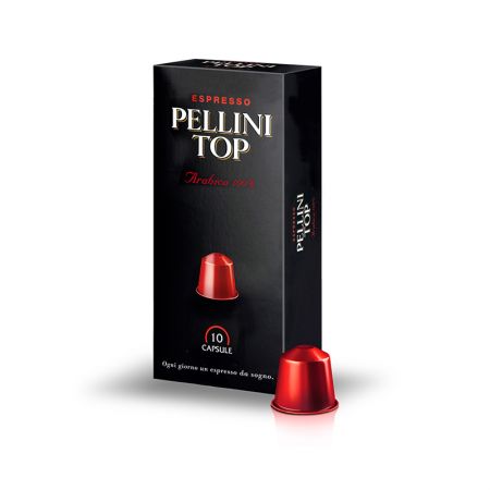 Maltā kafija kapsulās PELLINI TOP Nespresso, 50g (10x5g), 10 gab/iepak (450-03191)