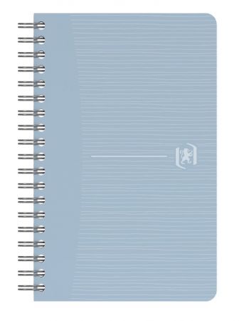 Piezīmju grāmatiņa ar spirāli OXFORD, 9x14 cm, 90 lapas, 90 gsm, rūtiņu (100-10165)
