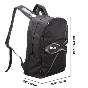 Mugursoma, ZIPIT Ninja mugursoma, ZNINJ-BK, melna (550-05833)