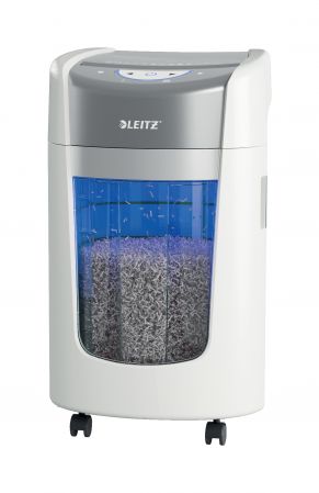 Papīra smalcinātājs Leitz IQ OptiMax Home Office 225, P5, 15L, balts (250-08948)