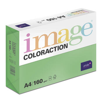 Krāsains papīrs IMAGE COLORACTION, A4, 160 gsm, 250 loksnes, DUBLIN / DEEP GREEN (100-02318)