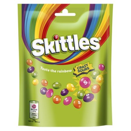 Skittles Crazy Sours 152 g (450-25832)