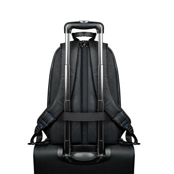 Mugursoma PORT CHICAGO EVO ANTI-THEFT 13/15.6', melna (200-12549)