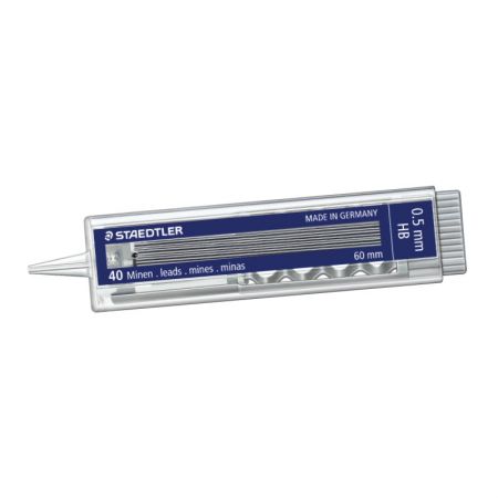 Serdeņi mehāniskajam zīmulim STAEDTLER MARS MICRO CARBON 255 0.5mm HB (200-01105)