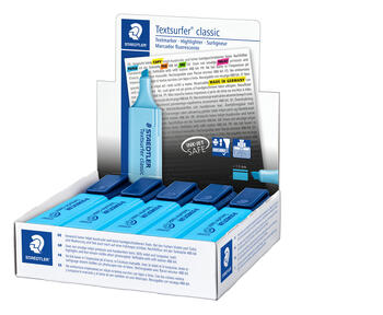 Teksta marķieris STAEDTLER TEXTSURFER 364 zils (200-01302)