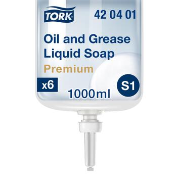 Šķidrās ziepes TORK Premium Hand Industrial S1, 1 L (400-00238)