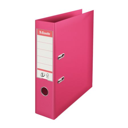 Mape-reģistrs ESSELTE No1 Power PP A4 formāts, 75mm, fuksuju krāsa (150-02431)